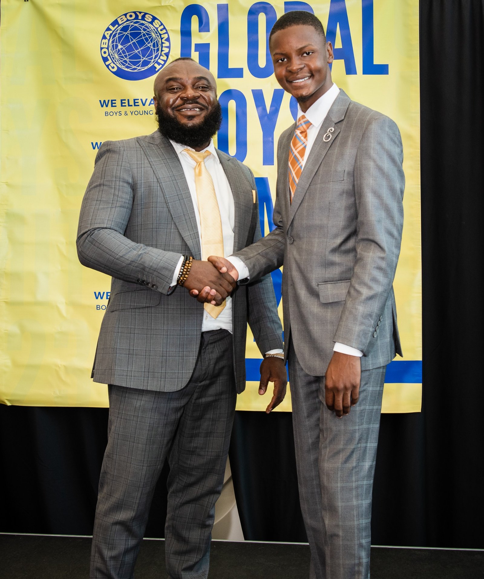 Dr. Owolabi Williams mentoring a young leader